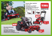 Toro: halbe Seite